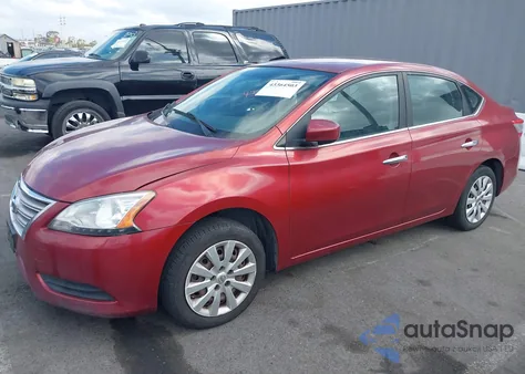 2015 Nissan Sentra Fe+ S/S/Sl/Sr/Sv из США, поврежденный, VIN 3N1AB7AP5FY256526